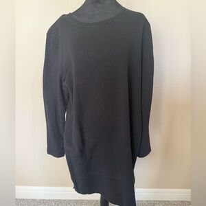 Amazon Essentials Women's Black Sweatshirt Dress